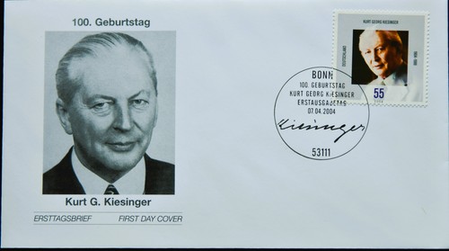 Fdc bund 2396 kurt georg - fdc, 2396,