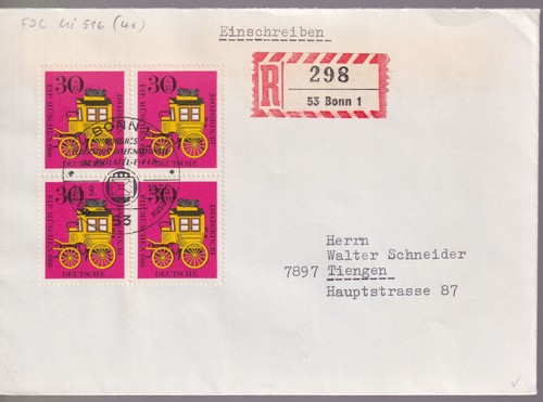 Bund 516 4er r fdc - bund,, r-fdc