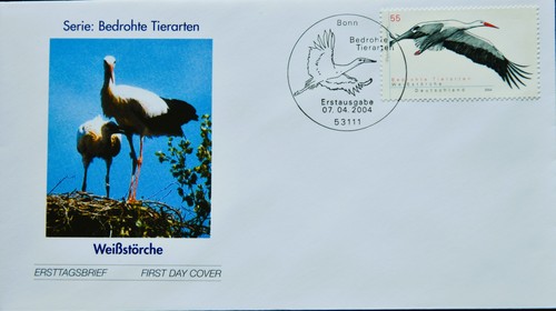 Fdc bund 2393 storch - fdc, 2393,
