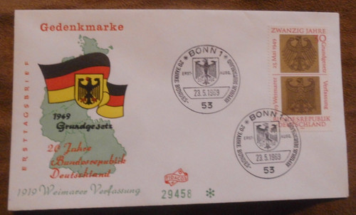 Bund fdc 585 - fdc,