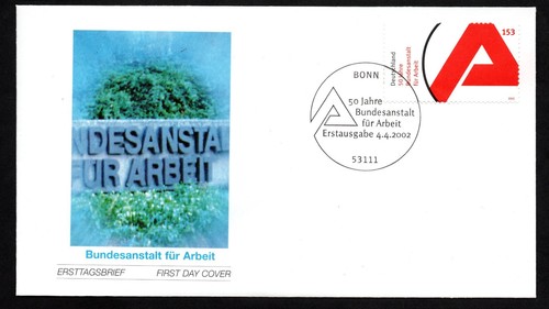 Brd 2002 fdc 50 jahre - brd,