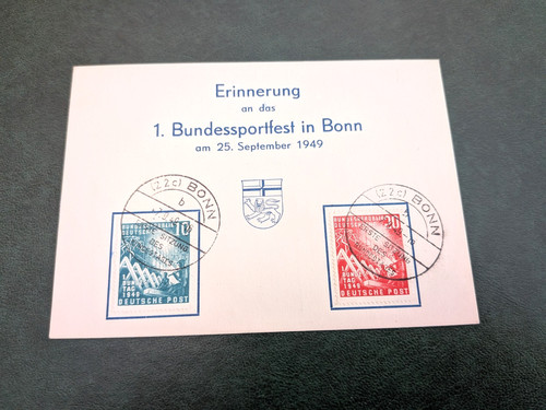 111 112 saubere fdc karte - saubere,