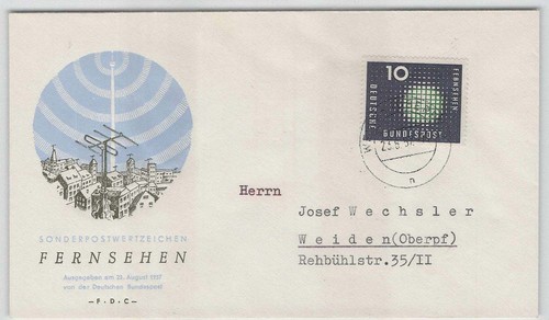Bund 267 ersttagsbrief - bund,