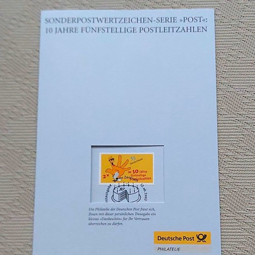 Brd ersttagsblatt 10 - brd, (fdc)