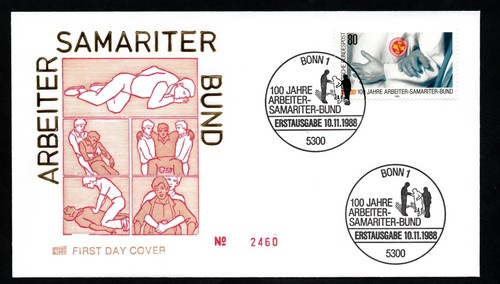 Brd 1988 fdc - 1988:, (ersttagsbriefe)