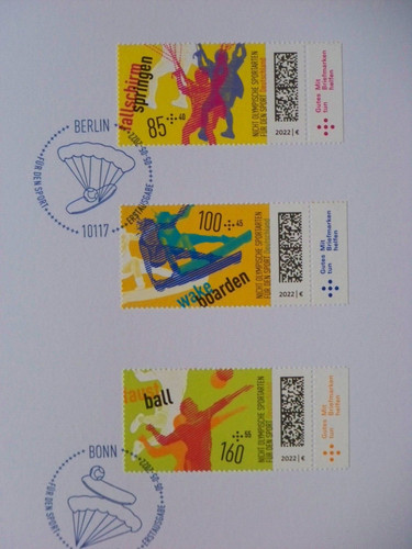 Bund 3684 3686 - mi.nr., 3684-3686