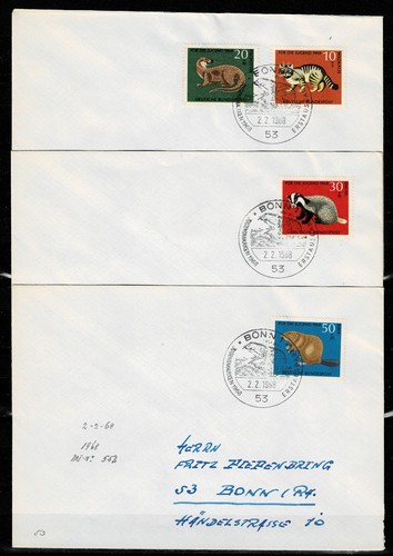 Bund minr 549 552 auf - minr.,
