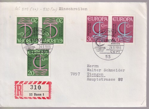 Bund 519 r fdc - bund,, 519/20
