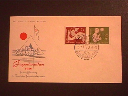 Bund 232 233 auf fdc - 232,