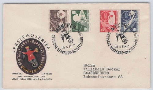 Bund 167 170 ersttagsbrief - bund,