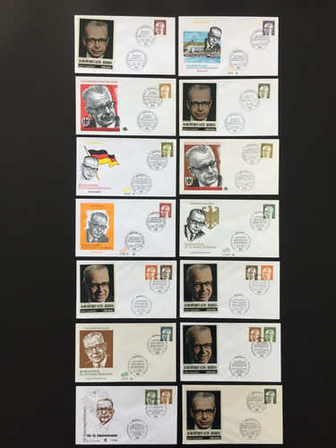 Brd 1970 posten lot - 1970, posten/lot
