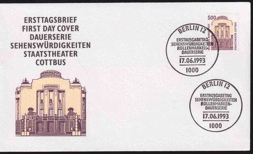 Bund fdc 1679 - 1679,, 17.6.93