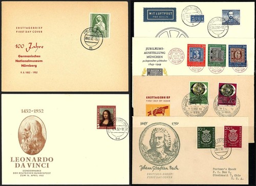 Bund 1949 lot von 6 - c),