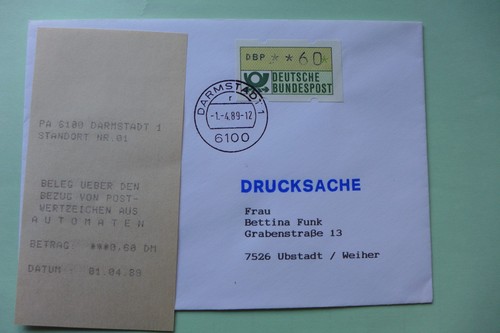 Bund automatenmarken 1 - bund,