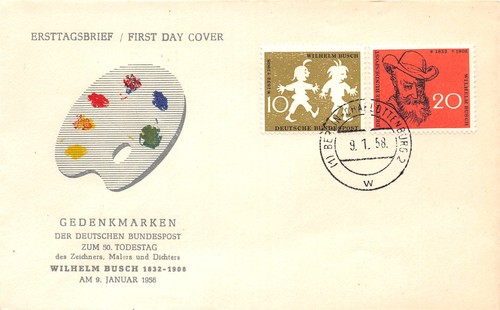 853328 bund fdc - bund, nr.281-282