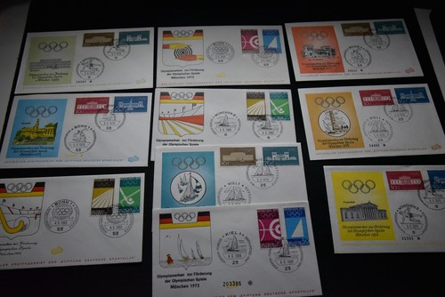 Erstagsbriefe fdc brd - 10,