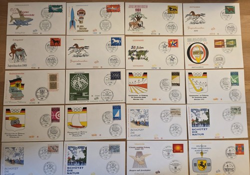 Fdc bund brd 1969 576 - fdc,