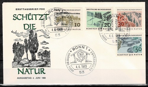 Bund minr 591 594 - , fdc
