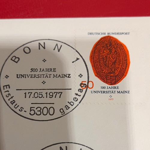 Brd ersttagsbrief 500 - (fdc),