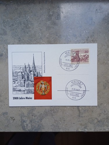 Offizielle festpostkarte 2000 - offizielle,