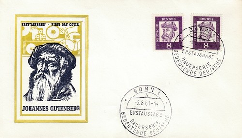 Bundesrepublik deutschland fdc - deutschland,