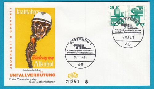 Bund zusammendruck k - (fdc28),