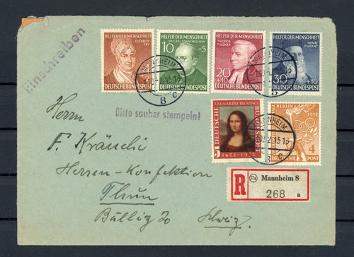 Einschreiben mannheim brd - einschreiben,