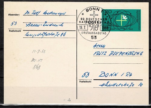 Bund minr 568 - ef, auf