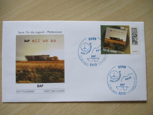 Fdc zur sondermarke bap - (bonn),