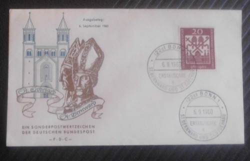 Bund fdc 336 v - fdc, bf