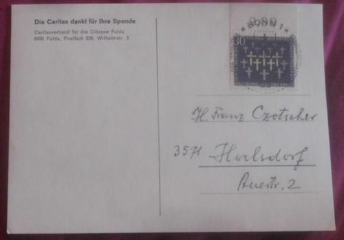 Bund fdc 586 - bund,
