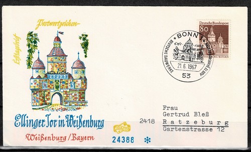 Bund minr 498 auf fdc - auf,