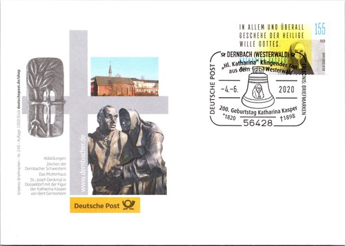 Fdc bund brd 2020 deutsche - bund,