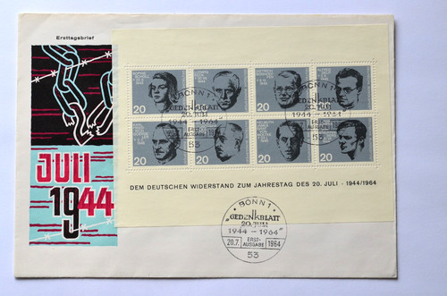 Brd block fdc - block, 3,