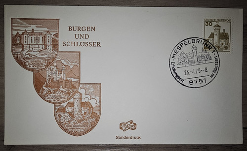 Bund fdc burgen u - bund,,