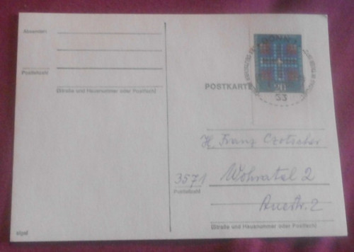 Bund fdc 648 dt - fdc,