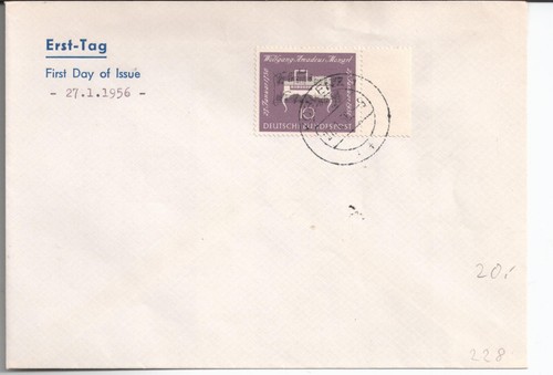 Bund 228 auf fdc - -, mi.-nr.