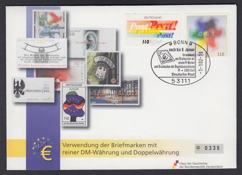 Bund fdc mit - fdc,