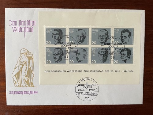 Bund block ersttagsbrief - block, 3