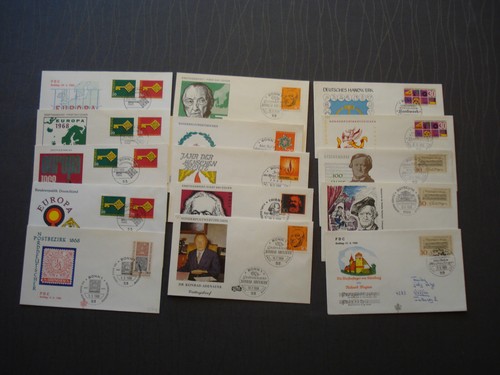 Brd ersttagsbriefe fdc - ersttagsbriefe,