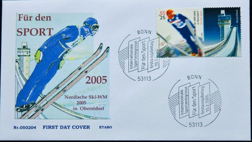 Fdc bund 2442 - bund, sporthilfe