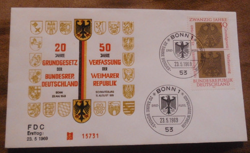 Bund fdc 585 - bund,