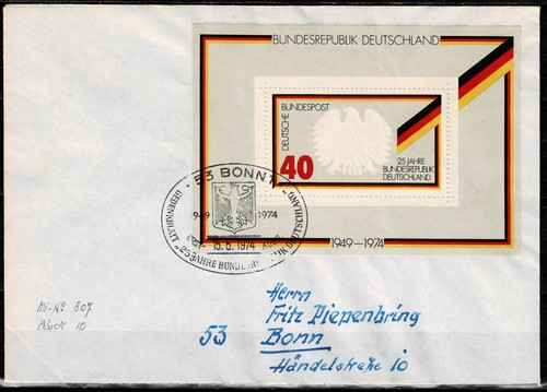 Bund minr block - ef, auf