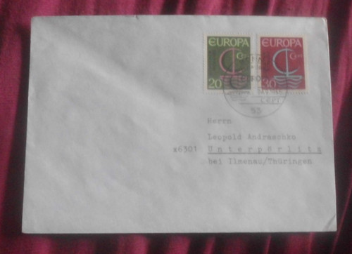 Bund fdc 519 520 - mi.-nr.,